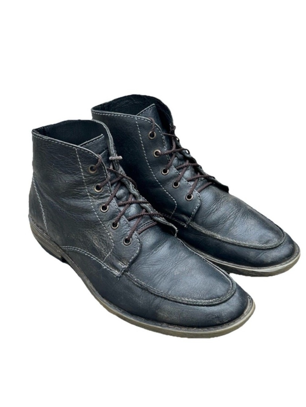 Bed Stu Curtis II Distressed Leather Chukka Boots Mens US 12 EU 45 Lace up